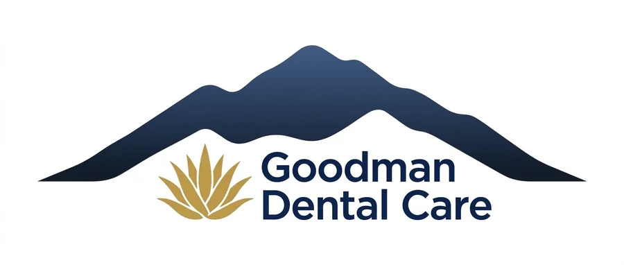 Goodman Dental Care logo 066: Current pick · Gold