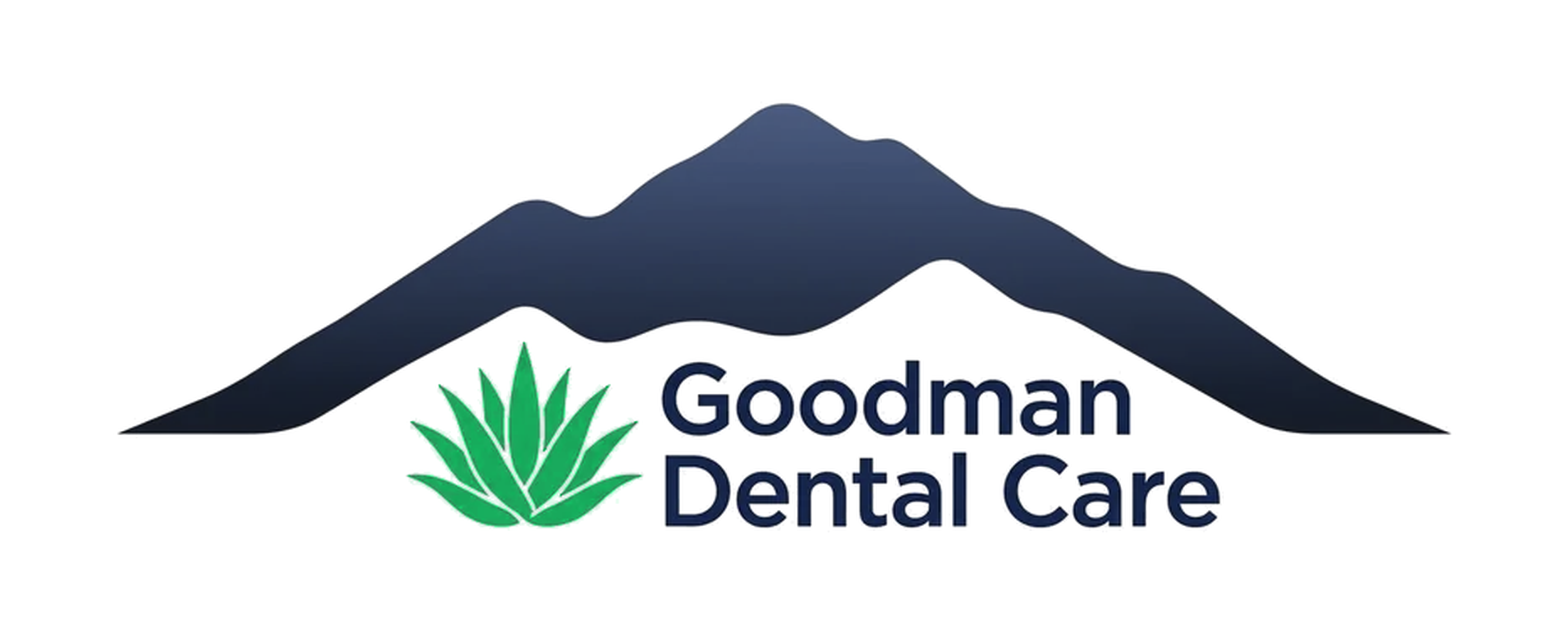 Goodman Dental Care logo G04: Balanced emerald